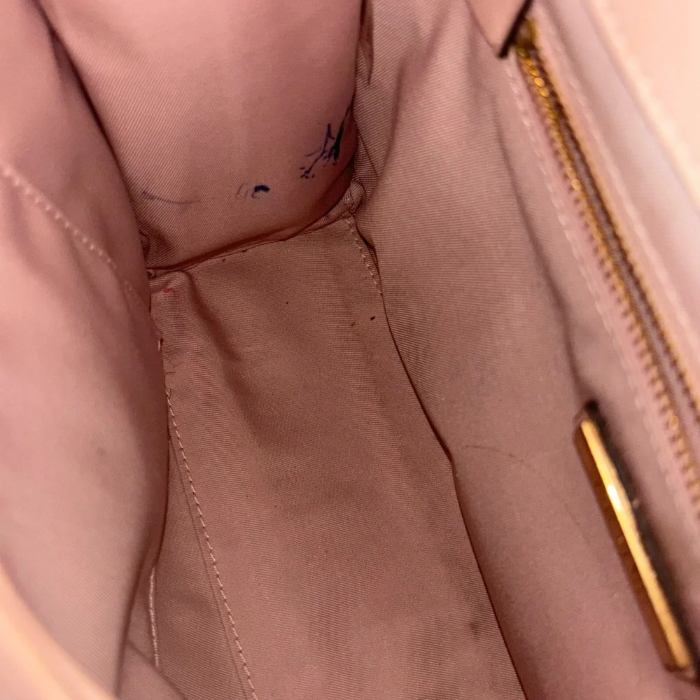 TORY BURCH Fleming Shell Pink Leather Convertible Shoulder Bag $498+ - Picture 12 of 12